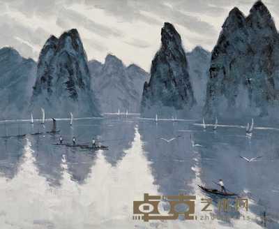 肖峰 丽江春色 73×61cm
